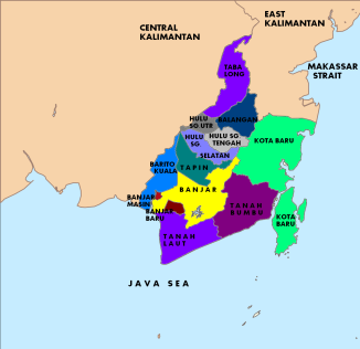 SOUTH KALIMANTAN MAP 2